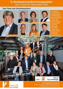 Read more about the article PV-Wahlen – 27. & 28.11.19